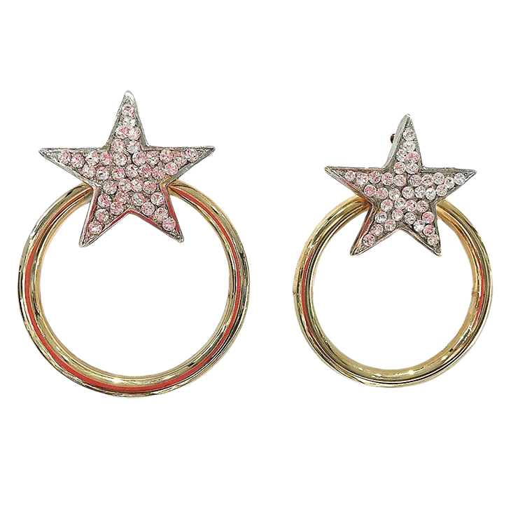 Crystal Star Earring