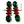 BRIGHT TRICOLOR EARRINGS