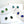 BRIGHT COLORS SMALL STUD EARRINGS