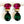 BRIGHT COLORS STUD EARRINGS