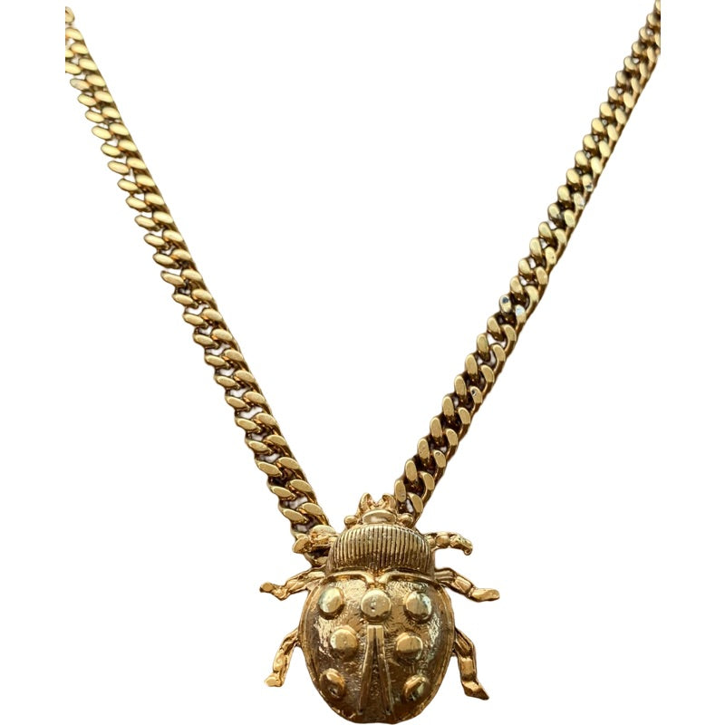 Shape of Lady Bug Style Necklace