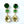 BRIGHT COLORS DROP EARRINGS