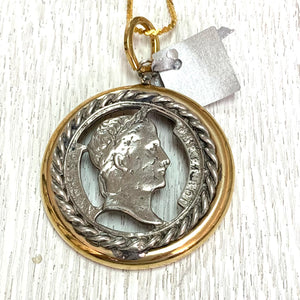 Coin Pendant Necklace 3