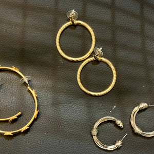 Assorted  Hoop Earrings