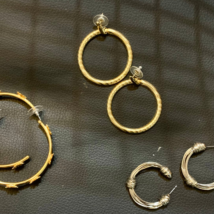 Assorted  Hoop Earrings