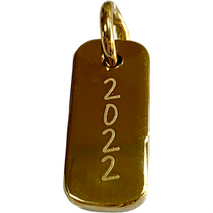 Unisex Custom Name Plate Pendant