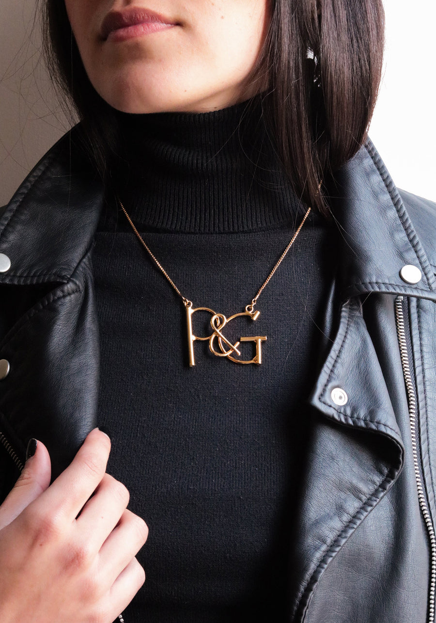 Custom Initials Necklace – Viviane Guenoun