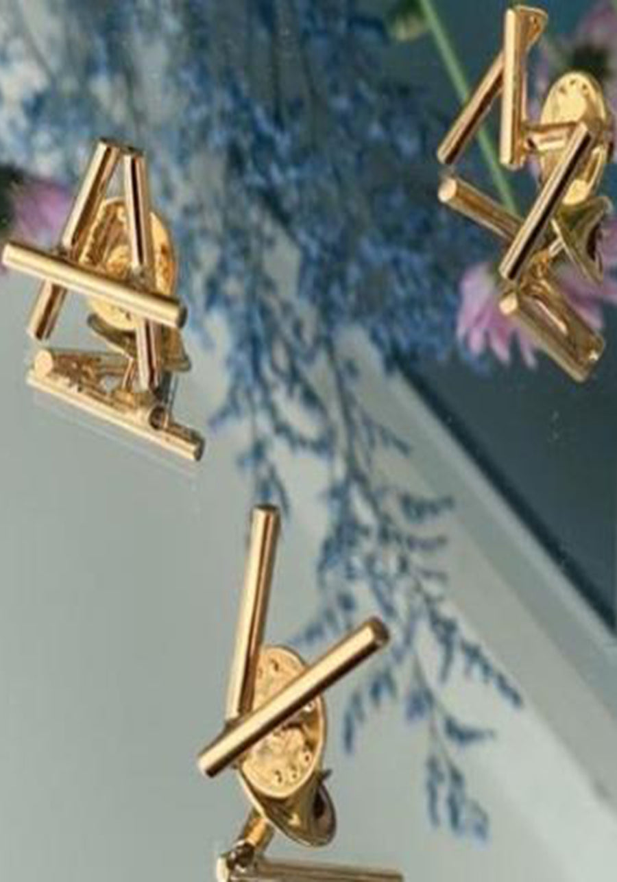 Louis Vuitton Initial Pin Brooch