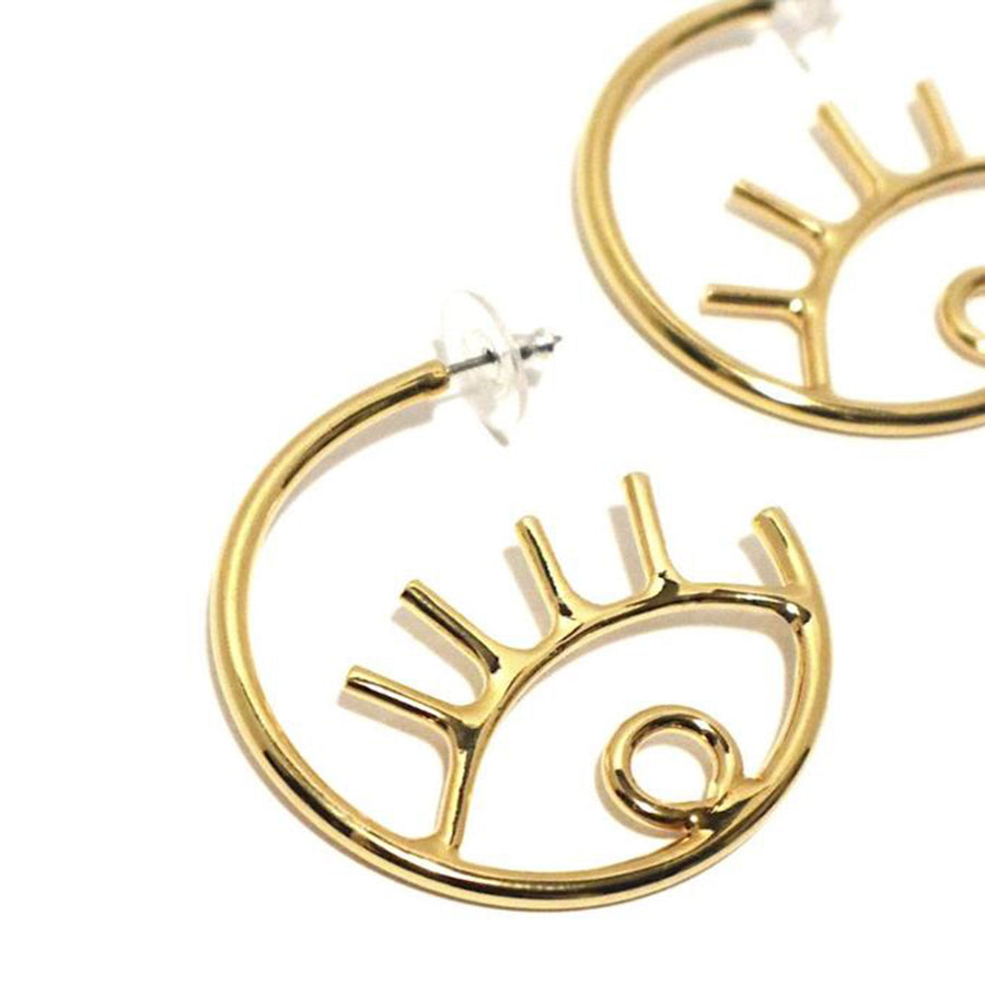 gold-plated-circle-evil-eye-earrings